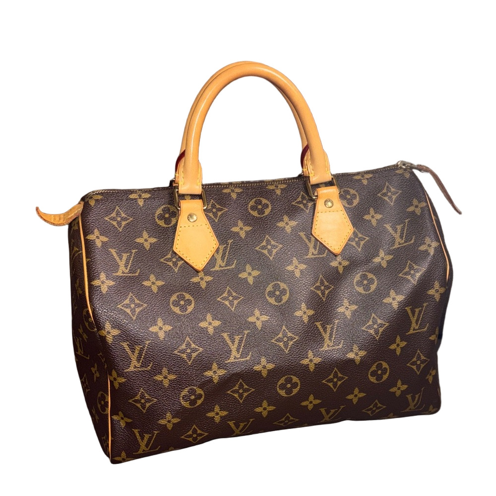 Louis Vuitton Speedy 30 Monogram Canvas| Dust Bag,Lock & Key| Authentic - Picture 2 of 16